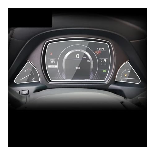 Film de protection en TPU pour tableau de bord Lexus LS 500 2021-2023 membrane navigation