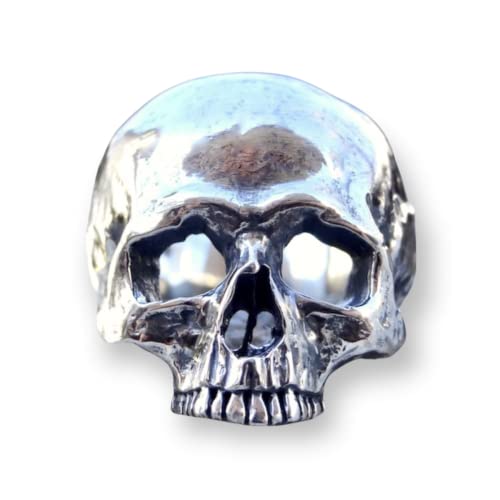 Bague crâne argent 925 design biker unique pour affirmer votre style