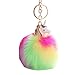 Produktbild schlüsselanhänger Taschenanhänger Plüsch Pompom Unicorn Auto Schlüsselring Handtasche Anhänger Beutel Kette (13) (09)