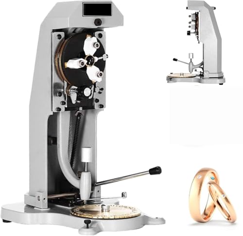 Incisore per anelli, timbro a doppia faccia con quadrante a 2 caratteri per incisione interna, blocco lettere di carattere per anelli, precisione 1,5 mm-2,0 mm