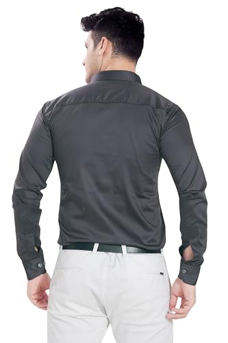Image of DIVISIVE Men's Solid Slim Fit Shirt