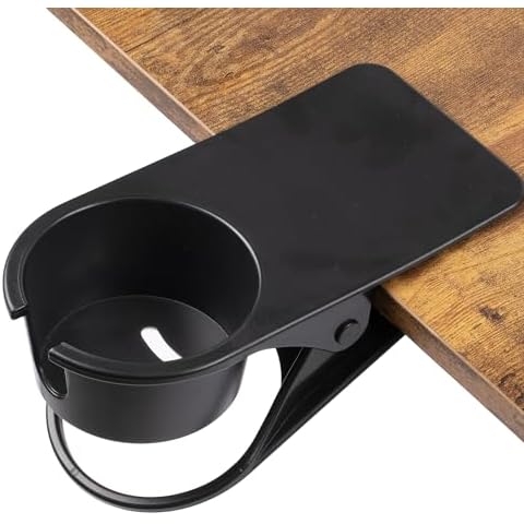 Klvied Drink Cup Holder Clip,Black Cover