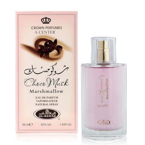 A CENTER Choco Musk Marshmallow Men/Women Cologne Eau De Parfume Vaporisateur Natural Spray Perfume for Men/Women 1.65 Fl Oz