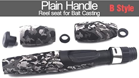 Mnft 1Set Cork Split Grip Rod Handle Kit Baitcast Fishing Rod Building And Repair Tackle With Plastic Reel Seat D149 0 #TOP1