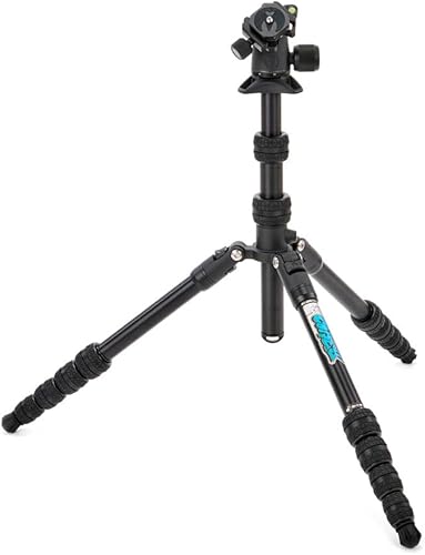 Miniatura 8 de 3 Legged Thing Punks Corey 2.0 - Trípode de viaje ultracompacto de aleación de magnesio, ajustable, multiusos con tres patas desmontables, azulnegro