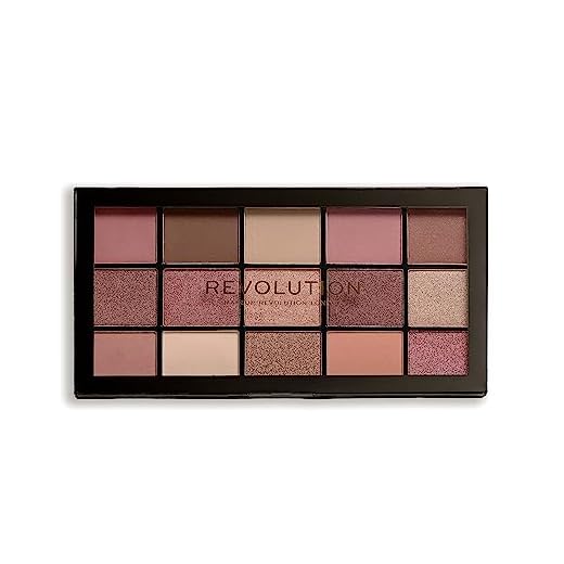 Makeup Revolution | Paleta de sombras de ojos Reloaded | Provocative | 15 sombras | 16,5 g