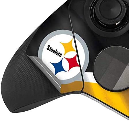 Skinit Decal Gaming Skin Compatible with Xbox Elite Wireless Controller Series 2 - Officially Licensed NFL Pittsburgh Steelers Design
