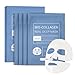 Reepic Cosmer 4 Pack Bio-Collagen Overnight Face Mask——Deep Hydrating Collagen Hydrogel Sheet Mask,Firming and Moisturizing,Korean Skincare,Anti Wrinkle Lifting Korean Glass Skin Face mask