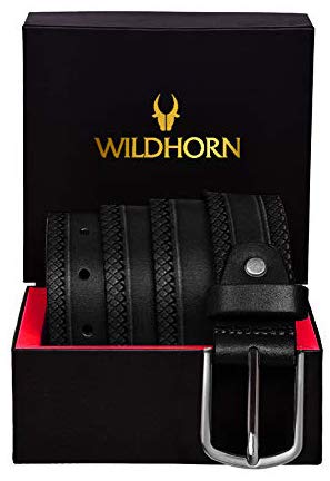 Image of WildHorn Casual Mens Leather Belt