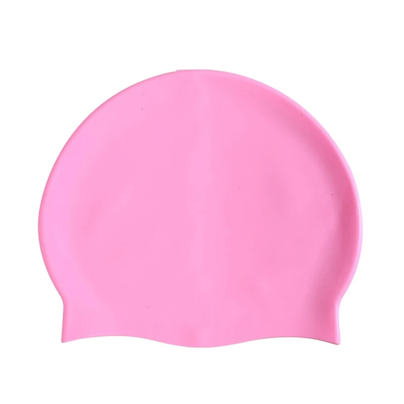 Gorro de natación Silicona Impermeable for Hombre y Mujer, Gorro con Pelo seco, protección Orejas, Accesorios, 2 uds para Uso En Piscinas