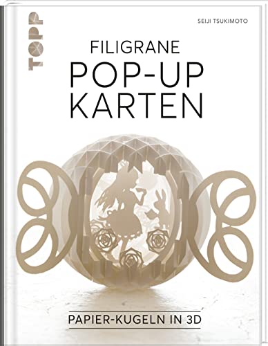 Filigrane Pop-Up-Karten: Papier-Kugeln in 3D