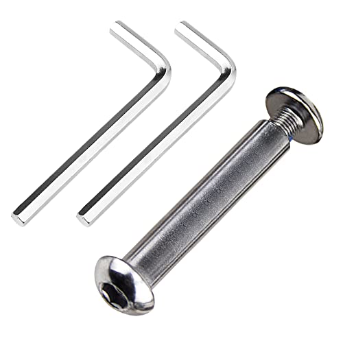 OTFAITP M10 65mm 8.8 Grade Carbon Steel Axle Allen Screw Bolt (65mm)