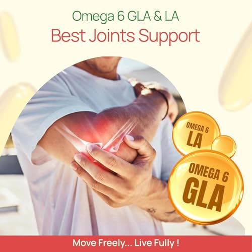 Image of Bliss Welness Veg Omega 3 5 6 7 9 Supplement | Plant Based Algal (DHA), Flaxseed Oil (ALA), Pomegranate Seed, Sea Buckthorn, Borage (GLA), Rosemary Extract, Sunflower Extract & No Fish Oil | Supports Heart, Hair, Skin & Joint Health | 60 Vegan Softgel Capsules Pack of 3