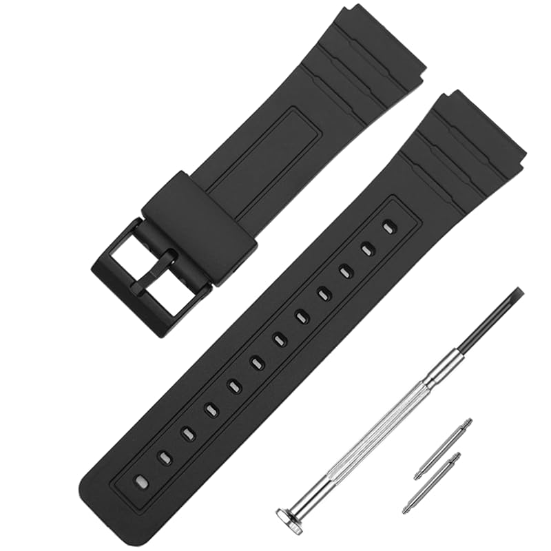 DBLACK CDS1 18mm Stainless Steel Watch Strap // Compatible With CASIO F-91W, F-91WG, F-91WM, F-94WA, F-93W, F-105W, F-106W, F-28W & Other Models (Silver) (B0D76ZZY7R) Amazon Price History, Amazon Price Tracker