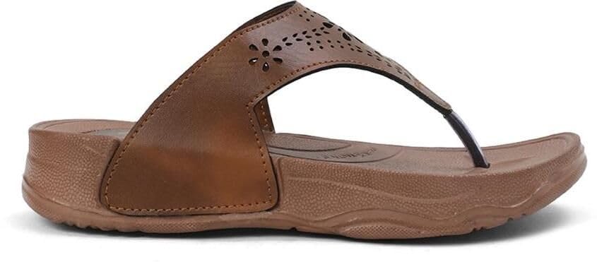 Cozy Wear Women Flats (Tan, 8) | Flats for Women | Synthetic-picture-13