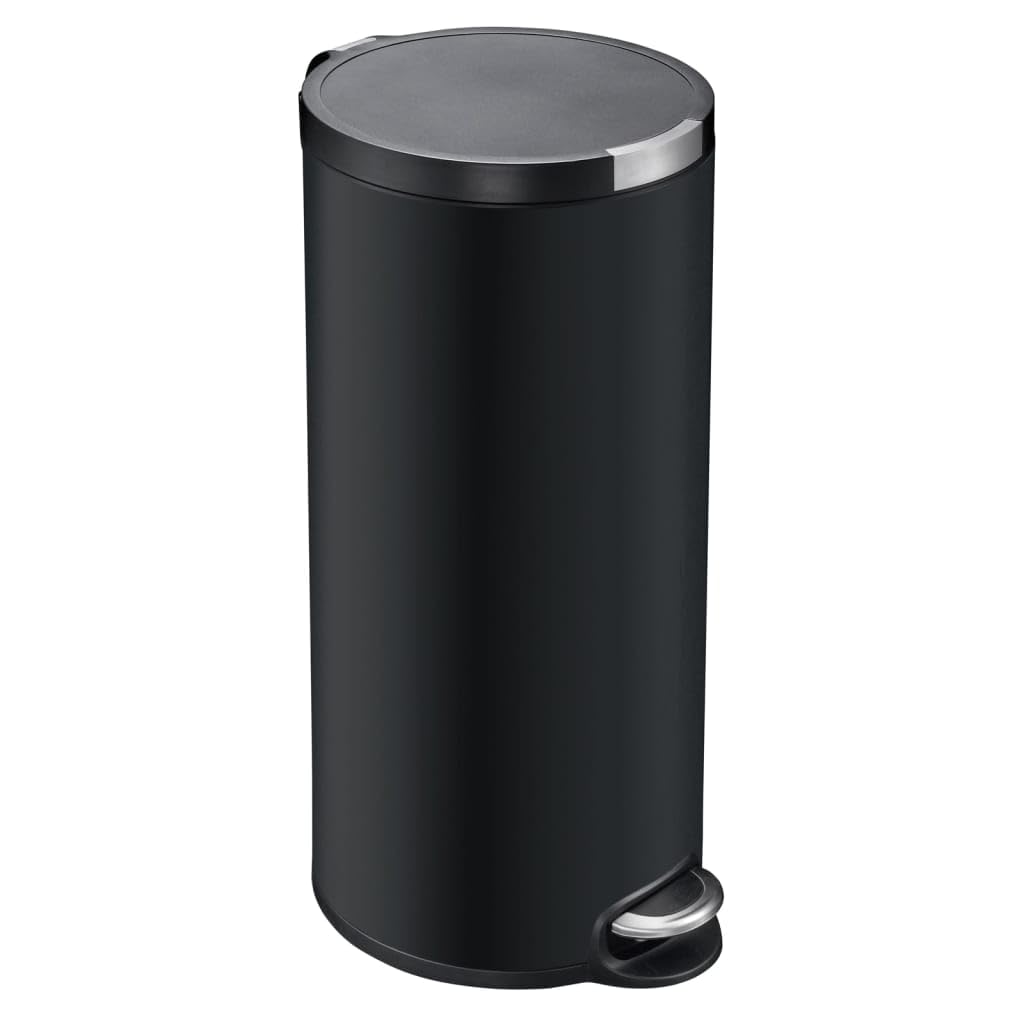 Eko Stainless Steel Pedal Bin 30 Litre – Matt Black