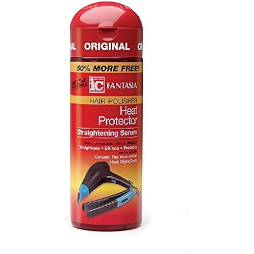 Fantasia IC Heat Protector Straightening Serum, 2 Ounce