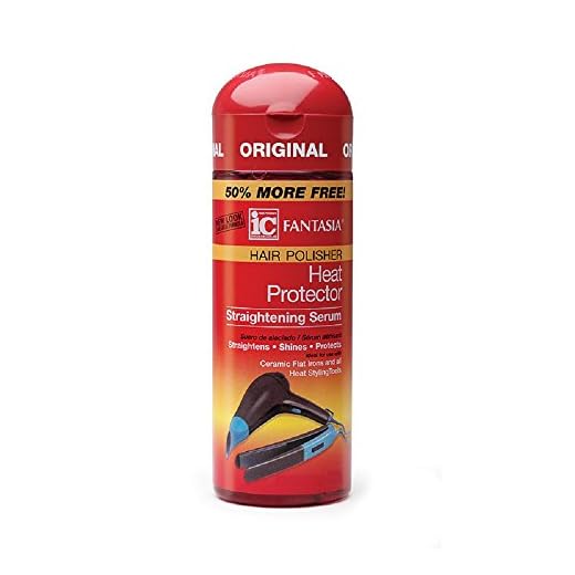 Fantasia IC Heat Protector Straightening Serum, 2 Ounce