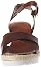 Porronet Bianca, Sandalias con cuña para Mujer, Moka, 37 EU