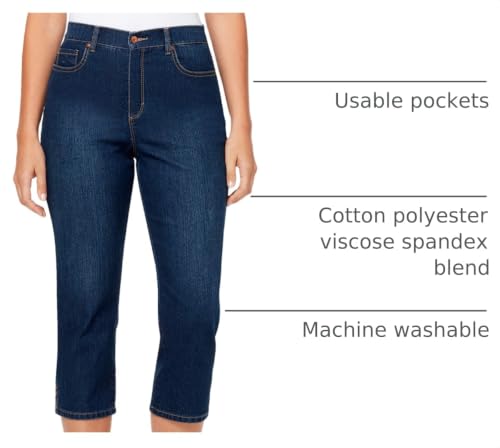 Image of Gloria Vanderbilt Women's Amanda Capri Jean