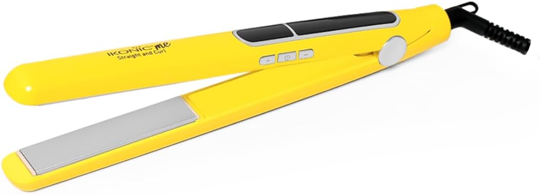 2 in 1 Staright n Curl Wide Hair Straightener (Slim)