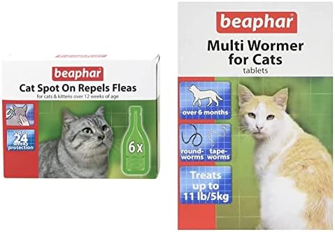 Beaphar Cat Spot On - 12 Week Protection 3 X 1ml