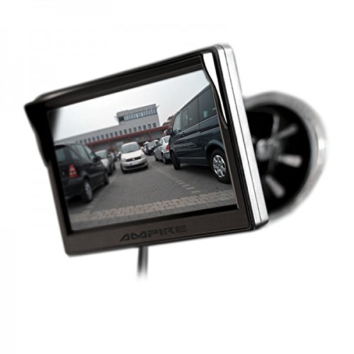 Ampire 5" TFT-Monitor mit 2 Eingängen, weiß