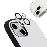 iFace iPhone 13 mini/13 専用 カメラレンズ 保護カバー 強化ガラス (クリア) 【 iPhone13mini iPhone13 カメラレンズプロテクター カメラフィルム カメラ レンズ保護 黒縁取り 乱反射防止】