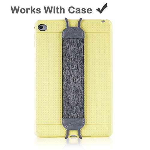 Hand Strap Holder Tfy For Tablets, Ipad, & E-Readers - 11-Inch Ipad Pro, Ipad, Ipad Mini 6, Ipad Air 5, Samsung Galaxy Tab & Note - Google Nexus - Asus Transformer Book And More -Gray #TOP2