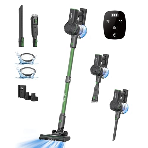 Vexilar Aspirateur Balai sans Fil, Aspirateur Balai pour Poils Sols