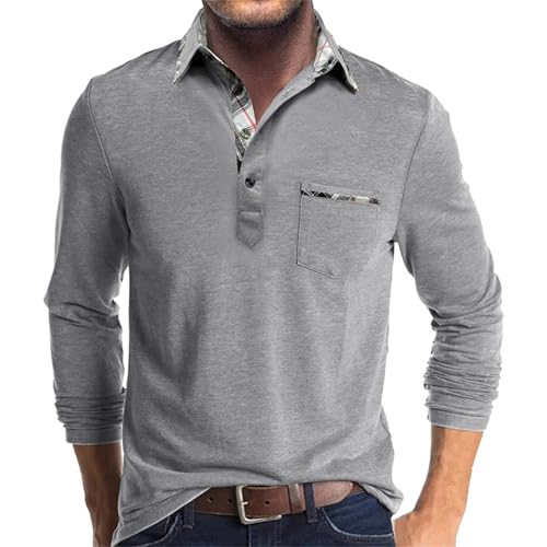 T-shirt manches longues homme anti-transpiration avec poche de rangement