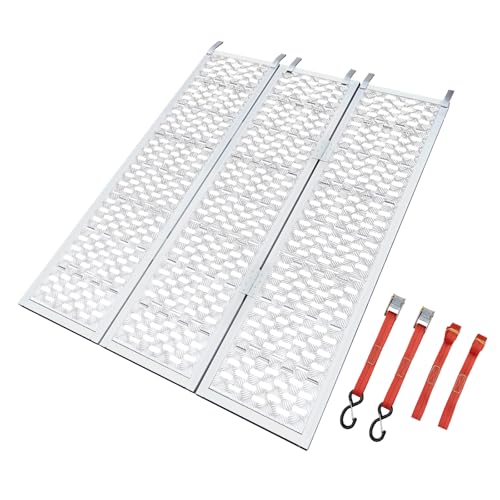 Rampas de carga de aluminio 1500 lbs, 77" L x 54" W