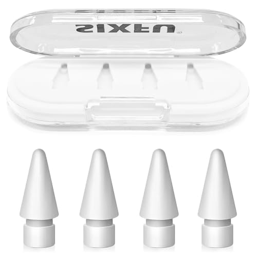 Image of SIXFU Tips for Apple Pencil Tips, Apple Pencil Pro Tips, Apple Pen Tips, Case Accessories Compatible with iPad Pencil Tips(4 PCS)
