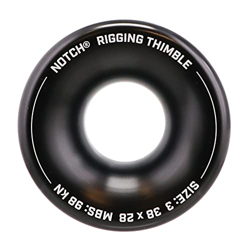 Notch Hard Coated Rigging Thimble #3 X-Ring XL 38mm x 28mm (36335)