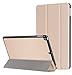 Produktbild Smart Cover Hülle für neues Apple iPad 2017 2018 9,7 Schutzhülle Flip Case aufstellbare Tasche Bookstyle Design + GRATIS Stylus Touch Pen (Champagne)