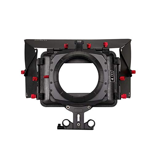 FILMCITY MB-600 Power Camera Sunshade Matte Box, Compatible to 15mm Rail System