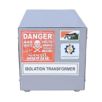 Rayvolts Power 5 KVA Isolation Transformer Single Phase 230/230 ±1% VAC ...