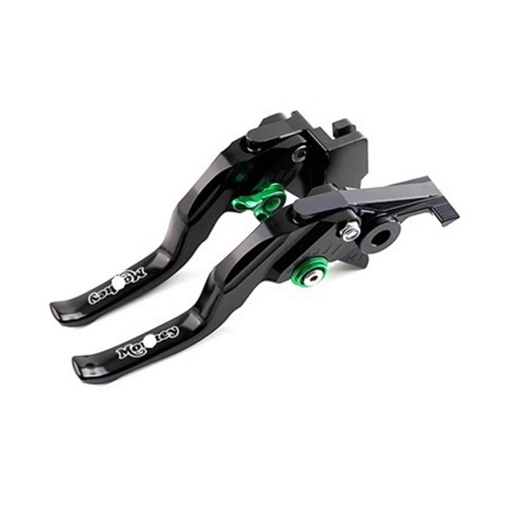 Vghkdfcfh Short Green Motorcycle Clutch Lever Brake Clutch Lever Motorcycle Cnc Adjustable Levers For Ho&Nda 125 Z125 Z Grom Accessories