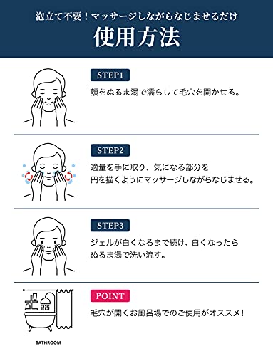 最安値 Menon メンズ 泡立たない 洗顔マッサージジェル 0g 角栓 毛穴 皮脂汚れ イチゴ鼻 テカリ 男性用 洗顔の価格比較