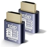 AviWrap HDMI Dummy Plug 4K/2K@60hz HDR,Virtual Display Adapter,2-Pack
