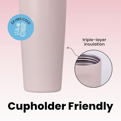 Image of Personalised with Your Name, 1200ml Tumbler with Straw - Handle - Stainless Steel Double Wall Insulated Cup | Leakproof Sipper Mug for Hot - Cold Drinks | Coffee - Water Tumbler (Sparkling Sherbet)