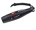 Electronic Whistle Multi Sports Effective Hygienic Whistle Battery Powered Handheld with Lanyard for Referee Coaches P.E. Teacher Training Outdoor Camping Professional Multipurpose Electric W (black)