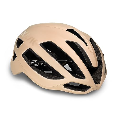 KASK Protone Icon Bike Helmet I Aerodynamic Road Cycling, Mountain Biking & Cyclocross Helmet - Sahara Matt - Medium