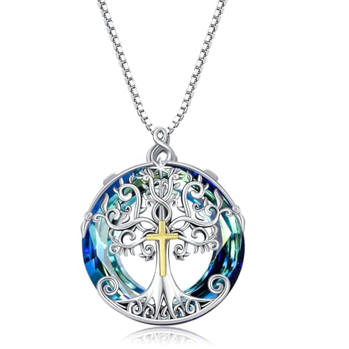 TOUPOP Tree Of Life Necklace Image