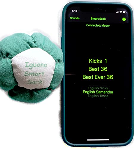Bluetooth Hacky Sack, Tracks Your Score, App-Enabled