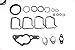 AUCERAMIC Engine Cylinder Head Gasket Set Compatible with Mercedes Benz M271 C180 C200 C250 E200 E250 SLK200 SLK250 W204 C204 W212 1.8L Gas Dohc Turbo OE# 2710161520 2710160320