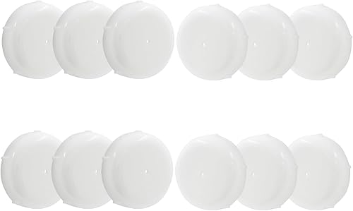 Miniatura 2 de Cionyce 16 protectores para patas de sillas de exterior de hierro forjado de 1.5 pulgadas, protectores de patas de repuesto para muebles de patio