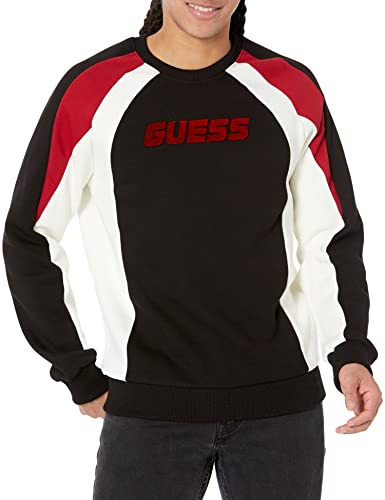 GUESS Men's Eco Matty Crewneck Sweatshirt