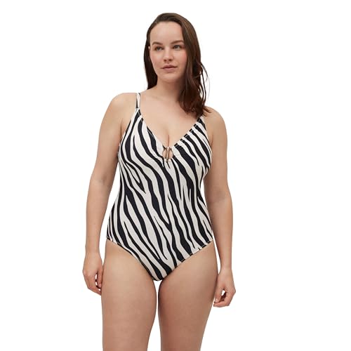 YSABEL MORA Bañador Reductor Animal Print Copa C con Compresión Alta para Moldear y Definir la Figura, Diseño Clásico con Relleno Extraíble y Estilo Sujetador para Máxima Sujeción Colección