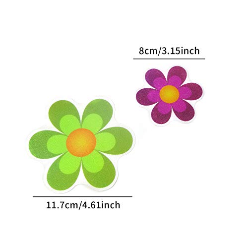 Honbay 10Pcs Colorful Adhesive Decals Non Slip Bathtub Stickers For Slippery Surfaces #TOP1